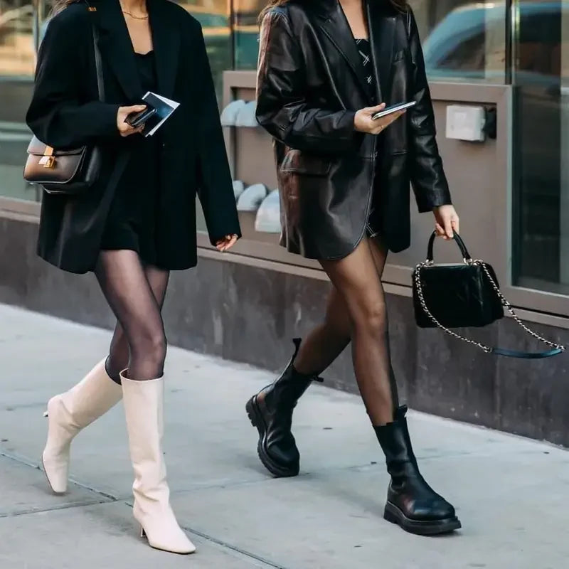 2/5 أزواج من الجوارب الحريرية الضيقة المضادة للخطاف