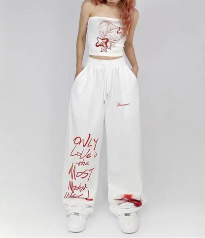 Street Hip-hop Wide Leg Pants