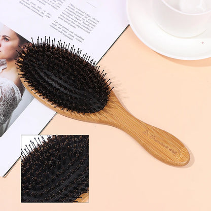Boar Bristle Hair Brush