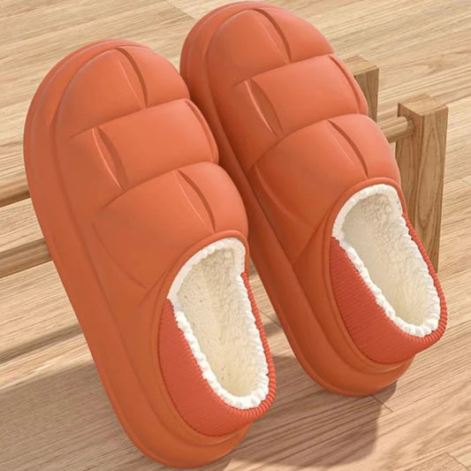 Waterproof cotton slippers
