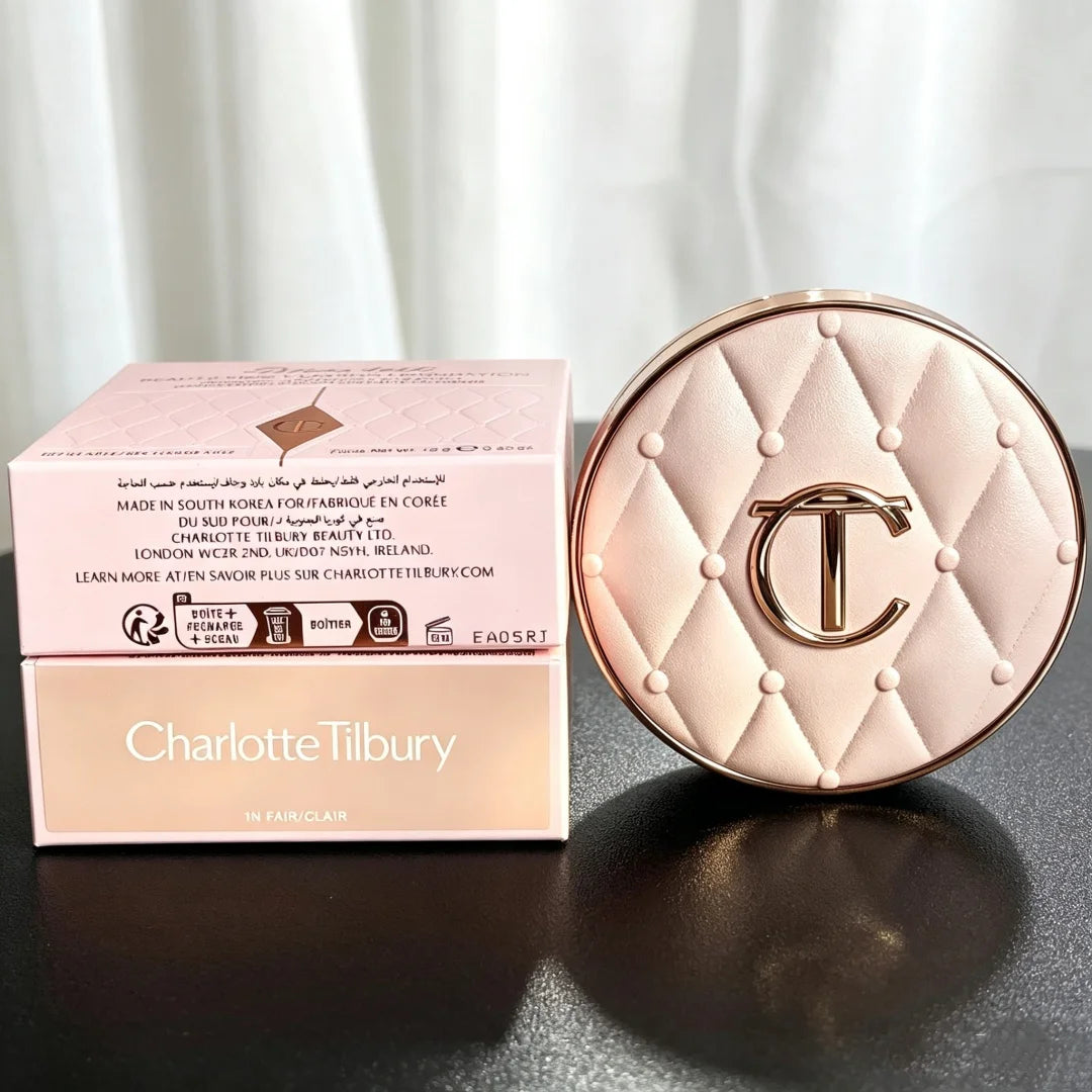 Charlotte Tilbury Dual-Color Blush Concealer Cushion Delicate And Smooth Brightening And Moisturizing Concealing Lasting Makeup