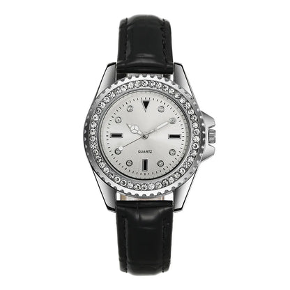 DANA Diamond Quartz Green Leather