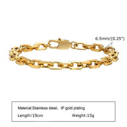 DANA Chunky Gold Plated Bracelets