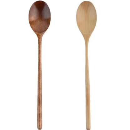 2pcs Wooden Spoon Kitchen Cooking Tools