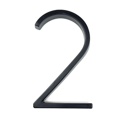 125mm Floating House Number Outdoor