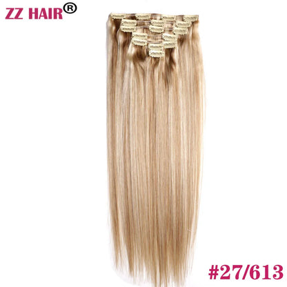 100% Human Hair Straight Natural Wigs
