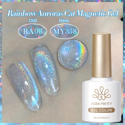 Dark Red Cat Magnetic Gel Nail Polish