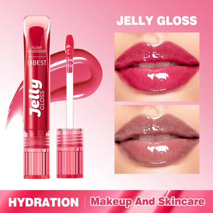 Mirror Water Gloss Lip Gloss Moisturizing Non Greasy Long Lasting Natural Gloss