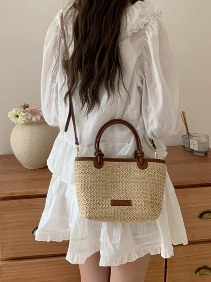 Straw Basket Woven bags