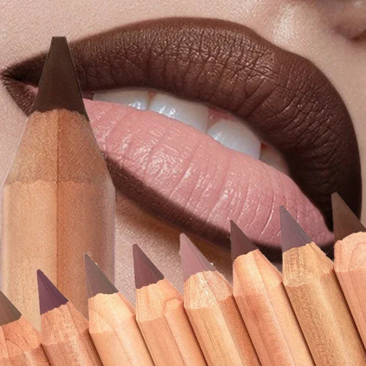 Matte 8-colors Lip Liner Pencil Lip Contour Lipstick Waterproof Lipliner Makeup