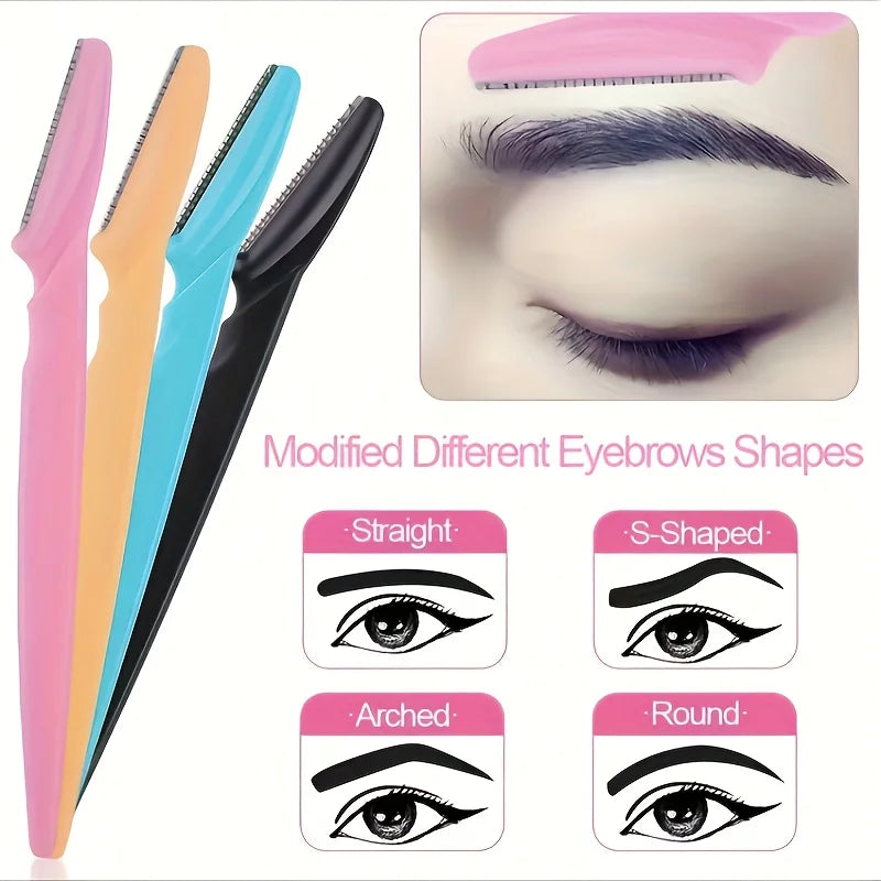 3/5/6/10/12 Piece Multi-Purpose Eyebrow Shaver Set
