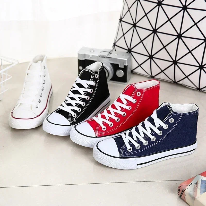 Classic High Top Sports Canvas Walking Sneakers