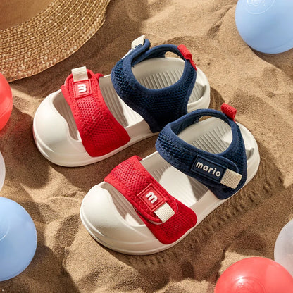 Cheerful Mario sports sandals for kids