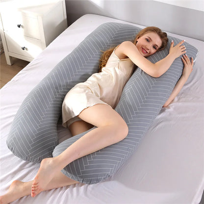 Pregnancy Pillow 130*70cm Sleeping Waist Pillow for Pregnant