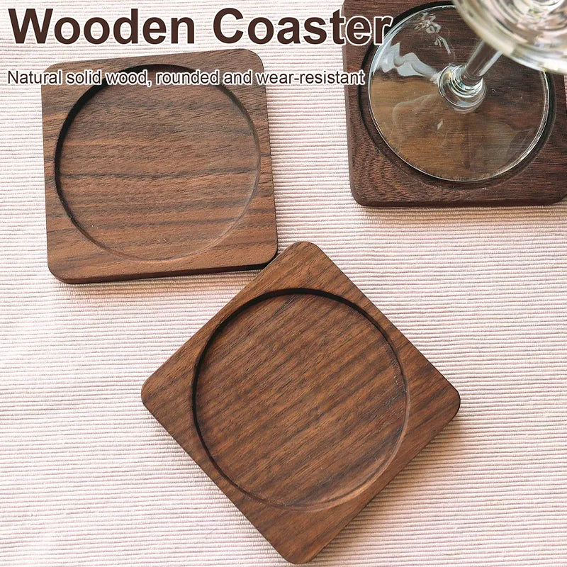 Wood Coasters Beech Coasters Heat Resistant