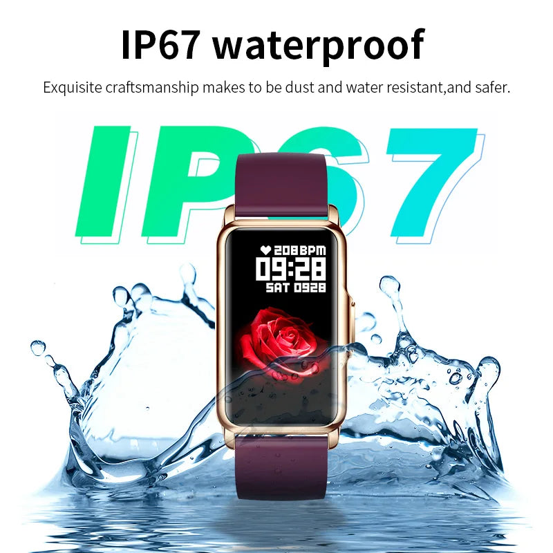 LIGE Smart Watch 1.47-inch Full Touch Screen Sports Fitness Tracker Waterproof