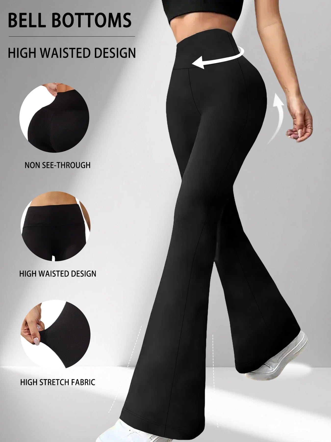 Super Soft Flare Pants High Waisted Yoga