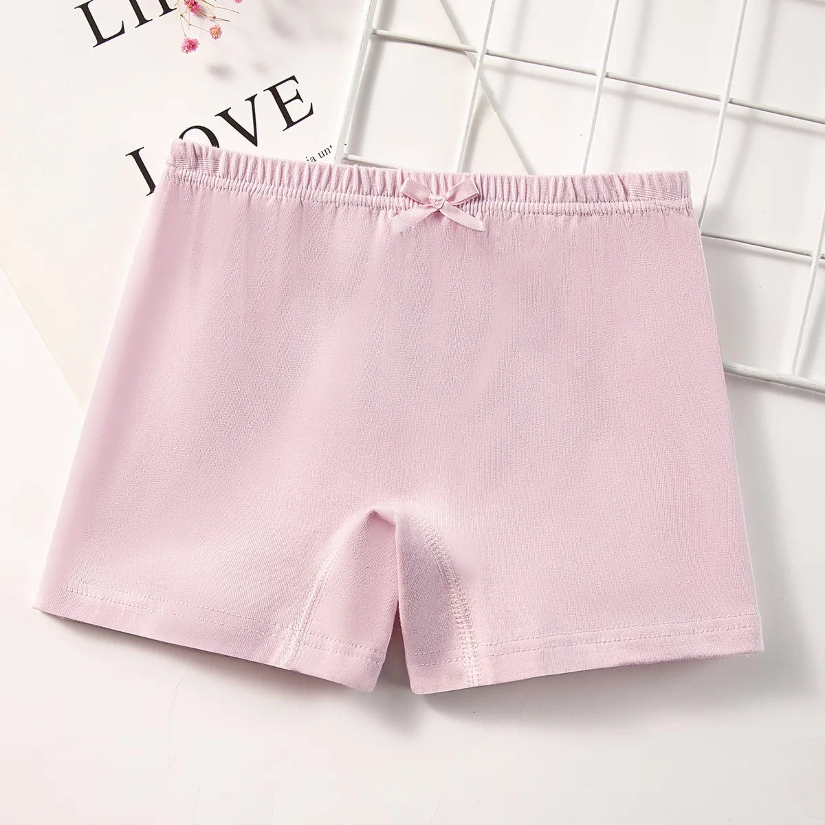1/2 Pcs Kids Girls Panties Cotton Breathable Safety Pants