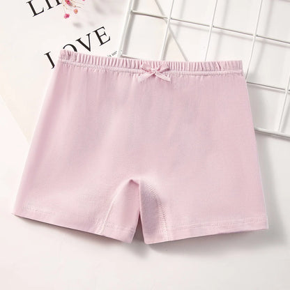 1/2 Pcs Kids Girls Panties Cotton Breathable Safety Pants