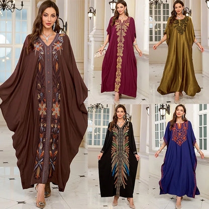 Long Caftans Plus Size Kaftan Dresses Moroccan Robe