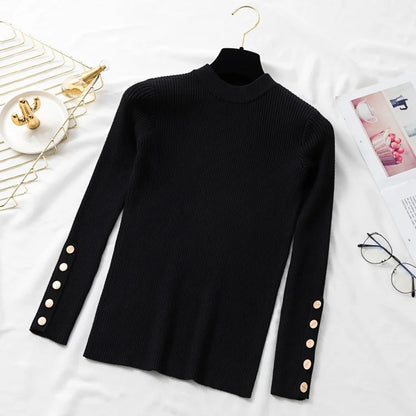 Long Sleeve O-neck Chic Sweater