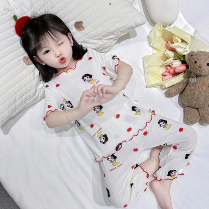 Hello Kitty Cartoon Anime pajama Set