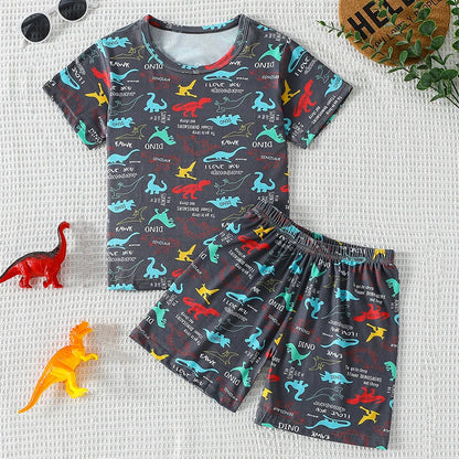 Children's Cute Cartoon Print Set