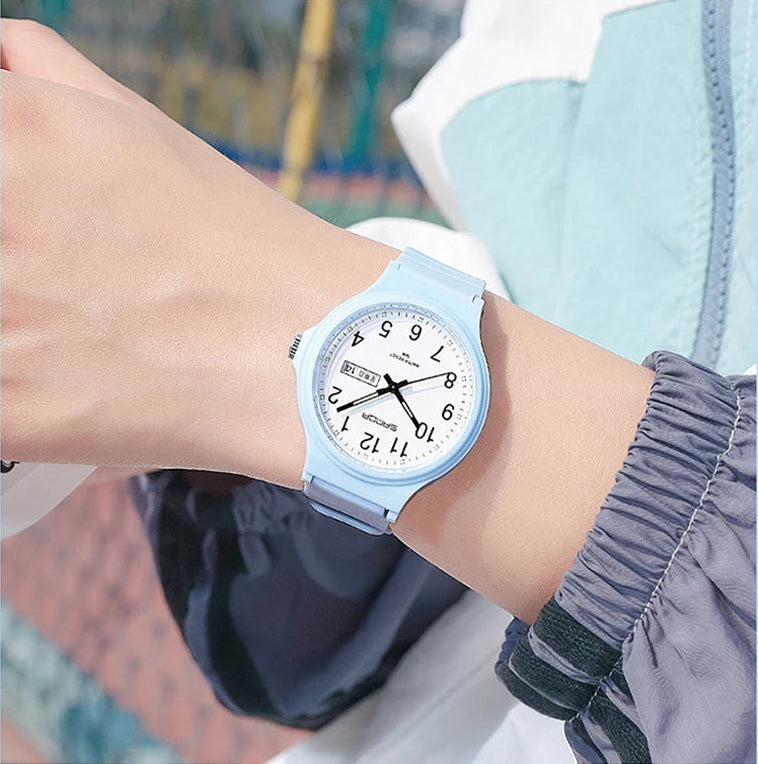 Electronic Quartz Waterproof Wristwatches