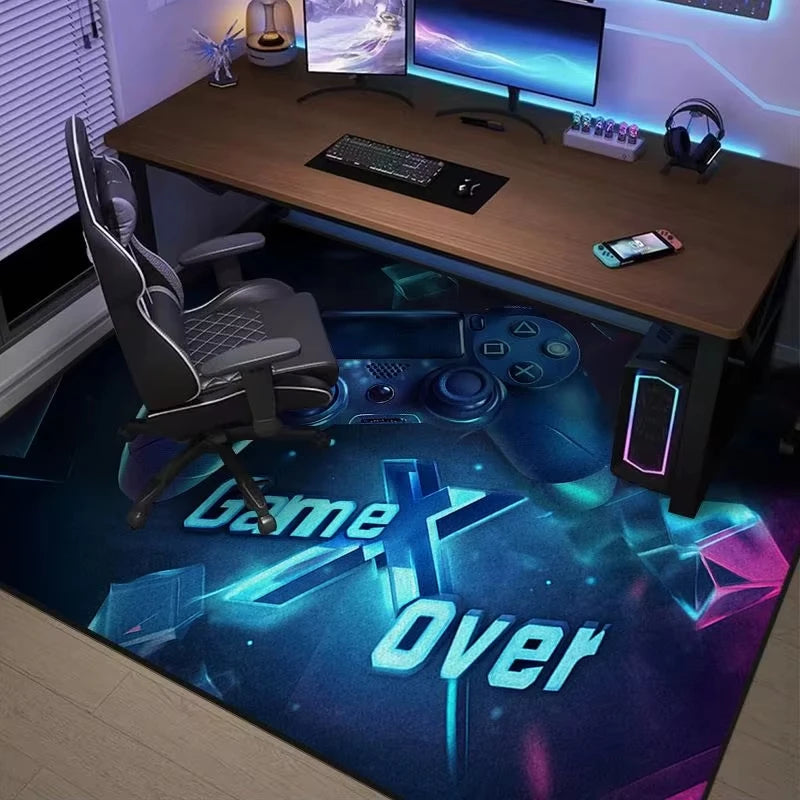 VIKAMA Trendy Study Room Gaming Room Rug