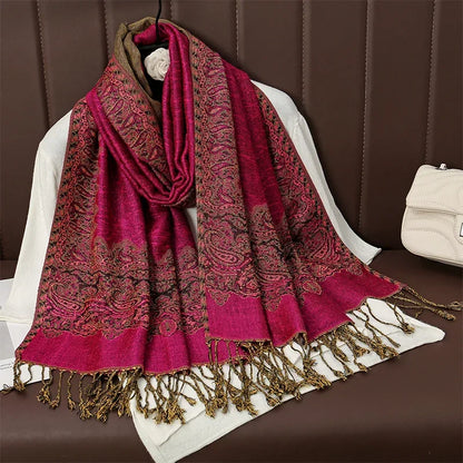 Luxury Cashmere Pashmina Shawl Scarves