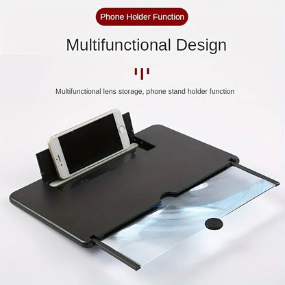 Universal 10/12 inch HD Mobile Phone Screen Amplifier Anti-Blue Light Eye Protection