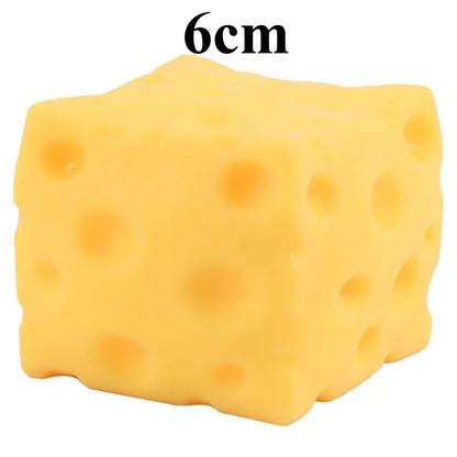 Squishy Square Cheese Squeeze Toys