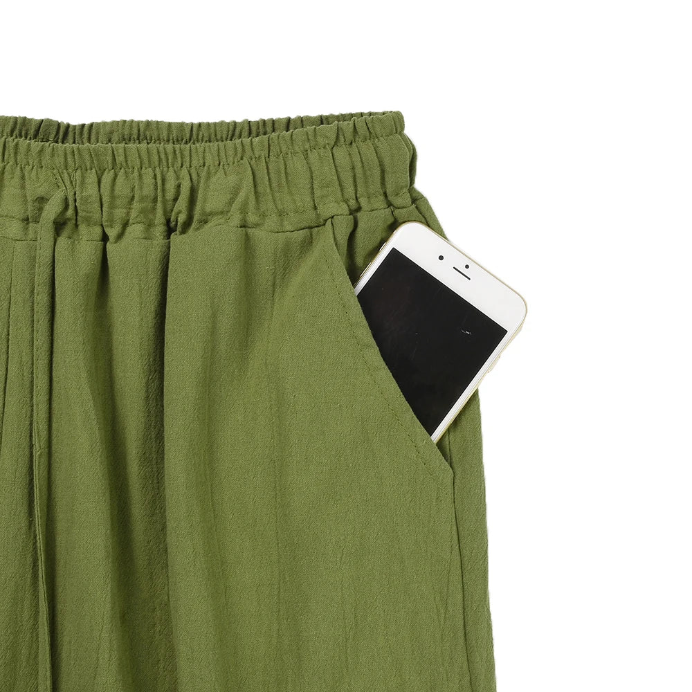 Wide Leg Korean Trousers