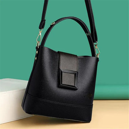 Leather Bucket Shoulder Strap Shoulder Crossbody Bags