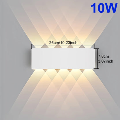 LED Wall Lamp Indoor Up and Down Interior Wall Light