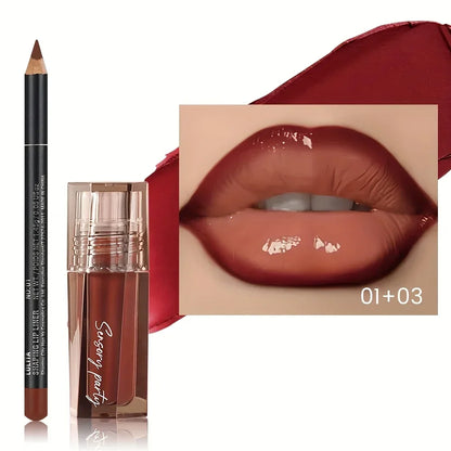 Hydrating Lip Gloss + Lip Liner Kit Lip Contour