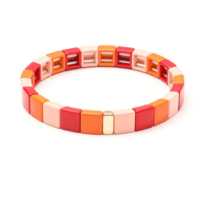 Elegant Rainbow Boho Geometric Bracelets