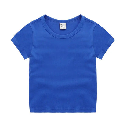 Summer Kids Short Sleeve T-Shirt Toddler Cotton T-Shirts