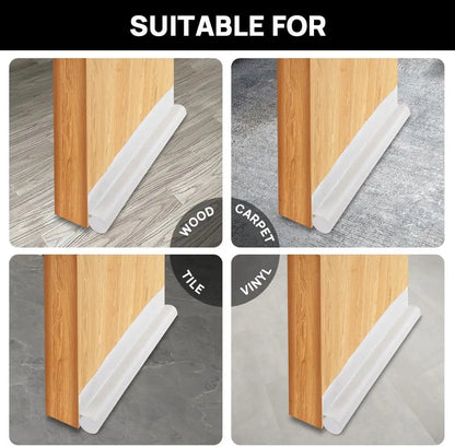 Door bottom sealing soundproof strip
