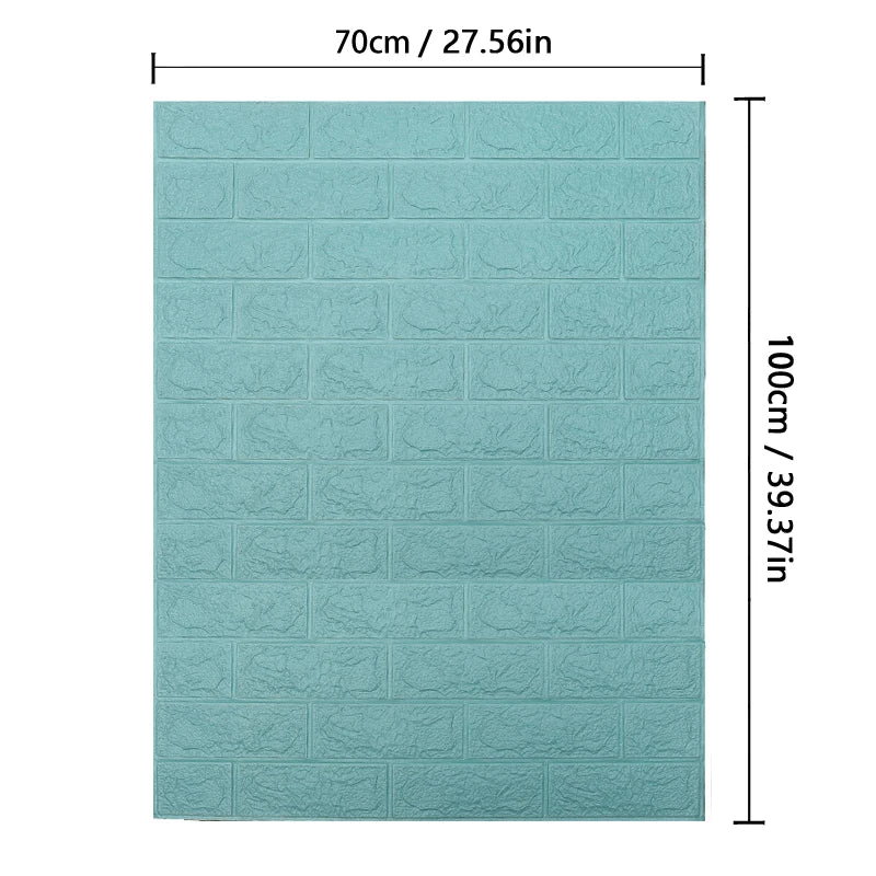 70cm High quality DIY 3D Wallpaper Moisture