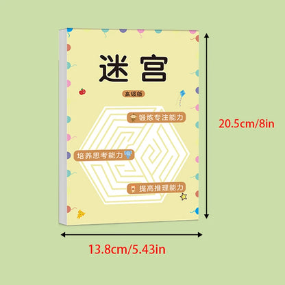 Maze Game Book Development Educational Early Learning