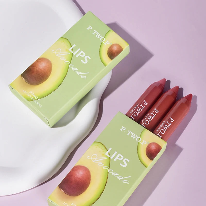 3 Pcs Different Colors Sexy Long Lasting Waterproof Matte Lipstick Set