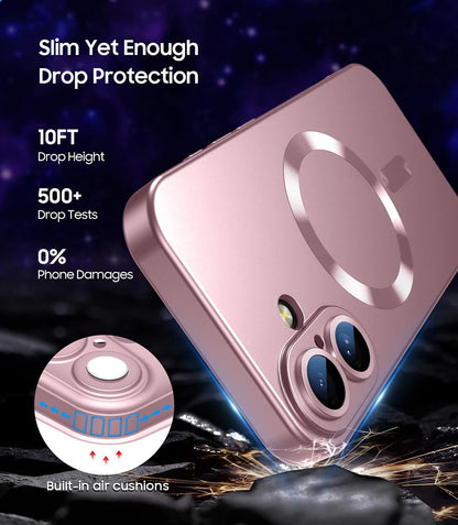 Magsafe Magnetic Wireless Charge Phone Cases For iPhone Cover