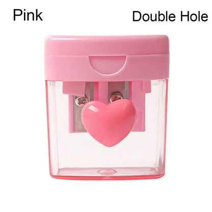 Cartoon Pencil Sharpener Single/Double Hole