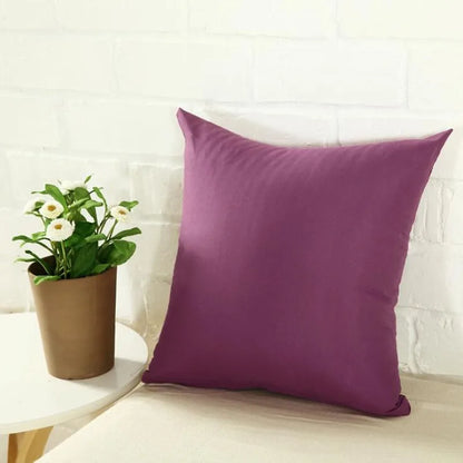 Candy Color Cushion Pillow Case Cover