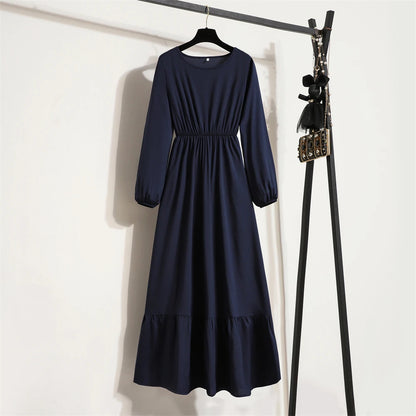 Maxi Casual Full Sleeve Floral Printed Dress