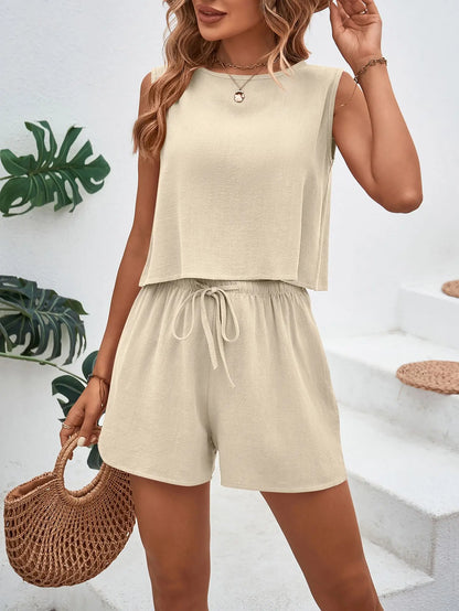 Casual Loose Short Pants Sets