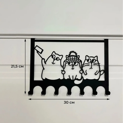 1pc Modern Metal Toilet Door Sign