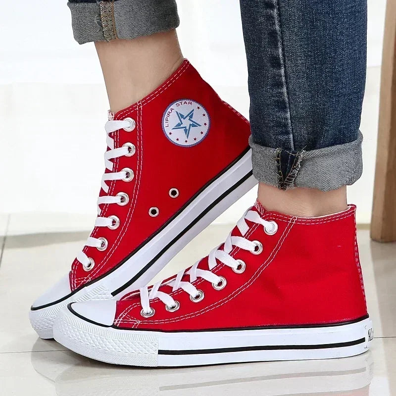Classic High Top Sports Canvas Walking Sneakers
