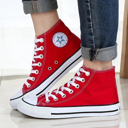 Classic High Top Sports Canvas Walking Sneakers